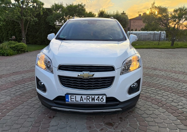 Chevrolet Trax cena 35900 przebieg: 182340, rok produkcji 2013 z Końskie małe 781